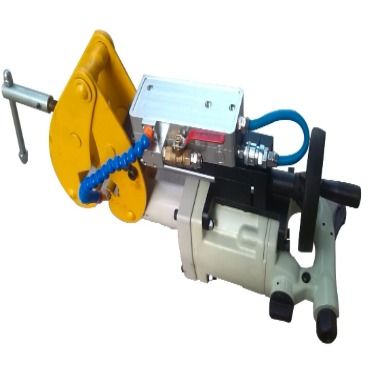 Pneumatic rail drill