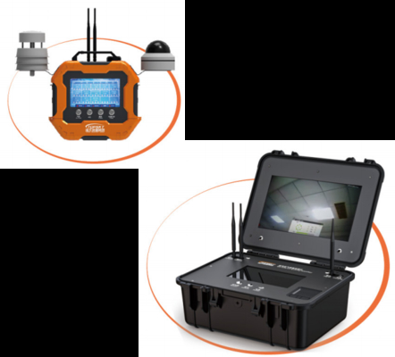 CD10 (A) explosion-proof wireless composite gas detector  [7-inch touch screen + intelligent sensor + cloud platform + 1 0 -inch remote terminal + explosion-proof] (3rd generation)