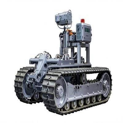 Medium Sized Bomb Disposal Robot with 600KGS Load Capacity and 6-Degree-of-Freedom Robotic Arm for Multi-Functional EOD Operations
