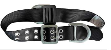 Fire safety belt is used by firefighters for preventing falls during fire fighting