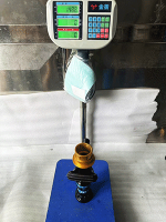 Waterpistool met grote doorstroming en kogelafsluiterstructuur, slijtvast en terugslagvrij