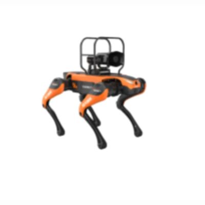 Fabriekspatrouille Viervoetige Robotische Hond met 80m Kabel & IP67 Bescherming