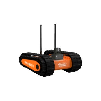 Brandbestrijdingsverkenningsrobot met LIDAR-roterende scanner, IP67-bescherming en 3D-modelleringsmogelijkheid voor gevaarlijke omgevingen