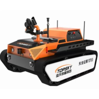 IP68 Beschermingsgraad Zelfaanzuigende Brandbestrijdingsrobot met 20,5m Maximale Werkhoogte en 30,3L/s Maximale Debiet