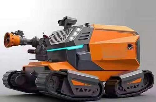Al Terrein Vier Spoor 1000m Brandbestrijdingsrobot rxr-M150GD